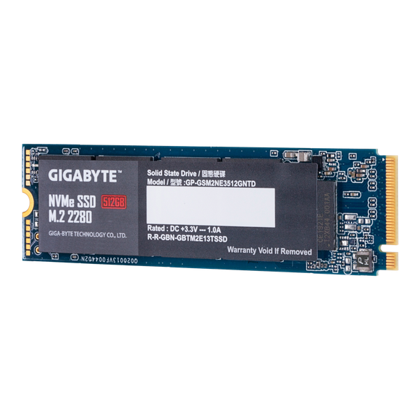 GIGABYTE NVMe SSD 512GB