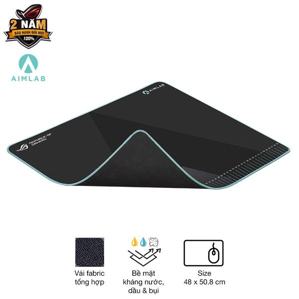 Tấm lót chuột hiệu Asus ROG HONE ACE AIM LAB