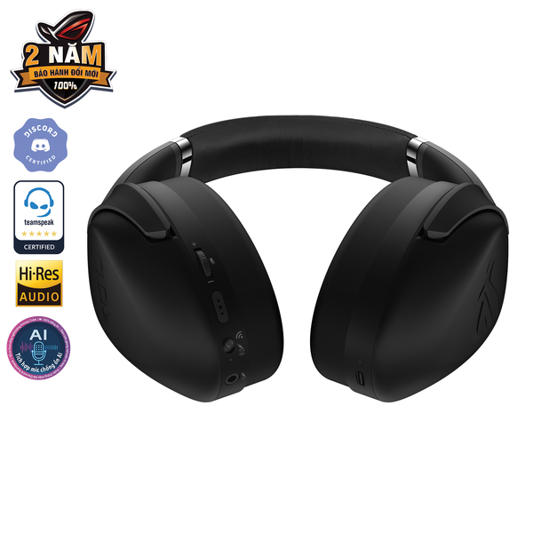 Tai nghe có khung choàng đầu hiệu Asus ROG Strix Go