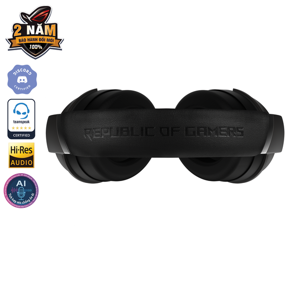 Tai nghe có khung choàng đầu hiệu Asus ROG Strix Go