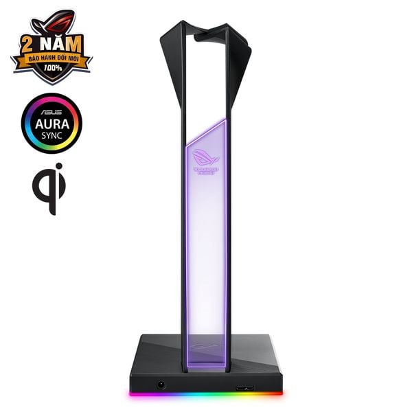 Giá đỡ tai nghe hiệu Asus ROG THRONE Qi