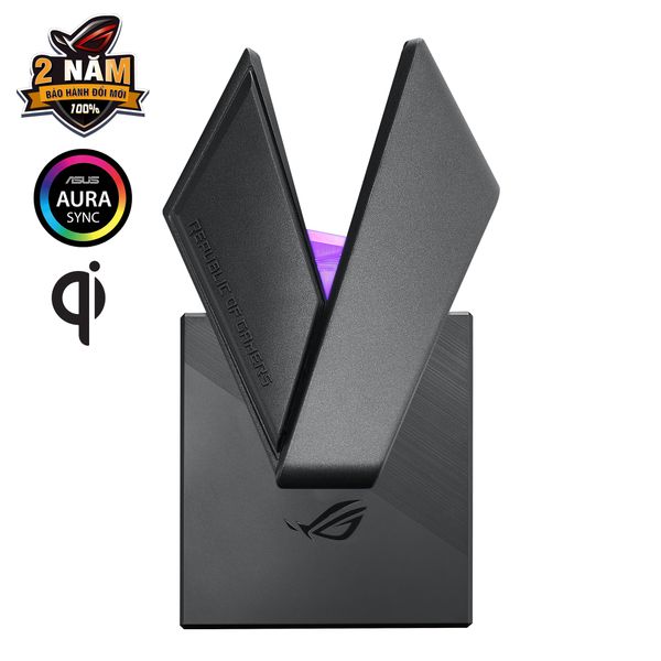 Giá đỡ tai nghe hiệu Asus ROG THRONE Qi