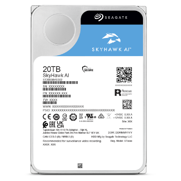 SkyHawk AI 20 TB -ST8000VE001