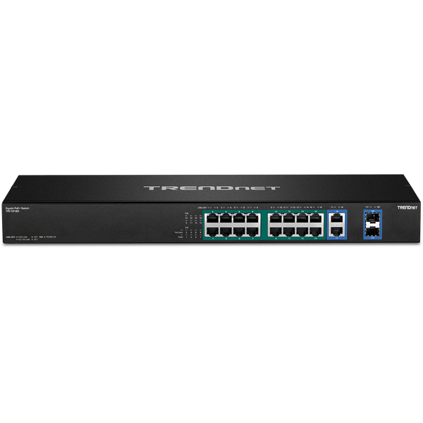 18-Port Gigabit High Power PoE+ Switch