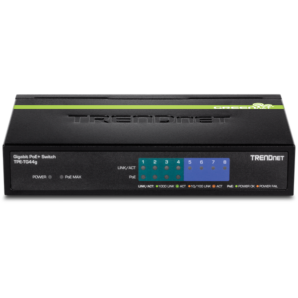 8-Port Gigabit PoE+ Switch