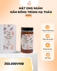 ĐÔNG TRÙNG HẠ THẢO NGÂM MẬT ONG HOA RỪNG NGUYÊN CHẤT