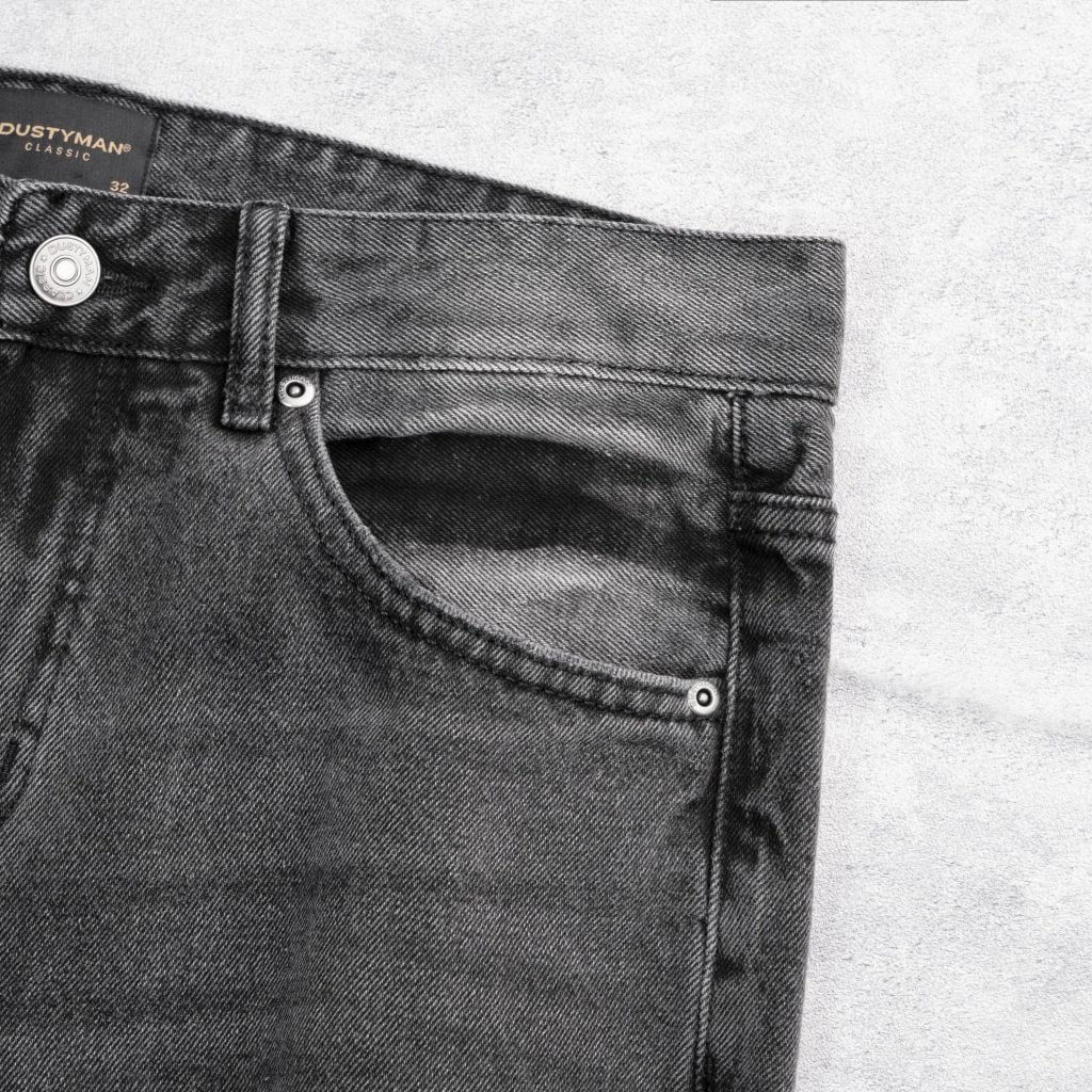 QUẦN JEAN ỐNG ĐỨNG BROCK | 602-04 STRAIGHT | XÁM WASH