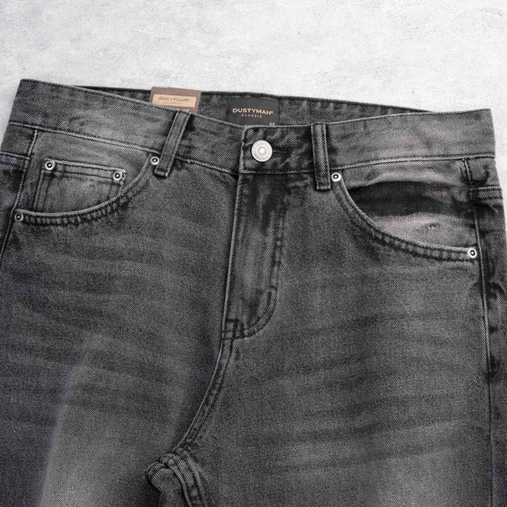QUẦN JEAN ỐNG ĐỨNG BROCK | 602-04 STRAIGHT | XÁM WASH