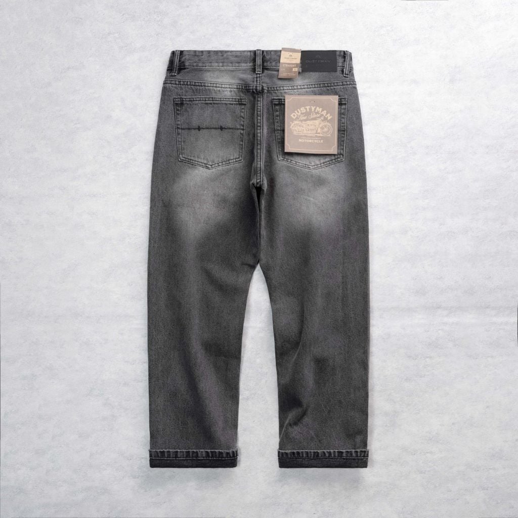 QUẦN JEAN ỐNG ĐỨNG BROCK | 602-04 STRAIGHT | XÁM WASH