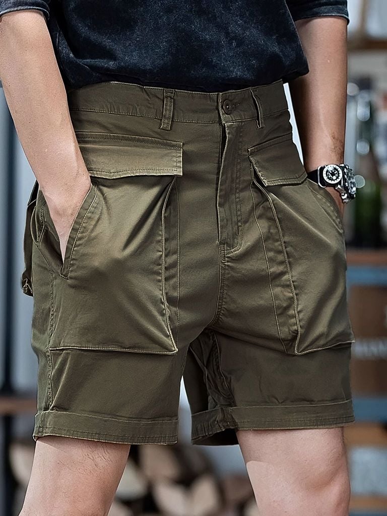 Quần Short Nam Dustyman Base Regular Fit SH604