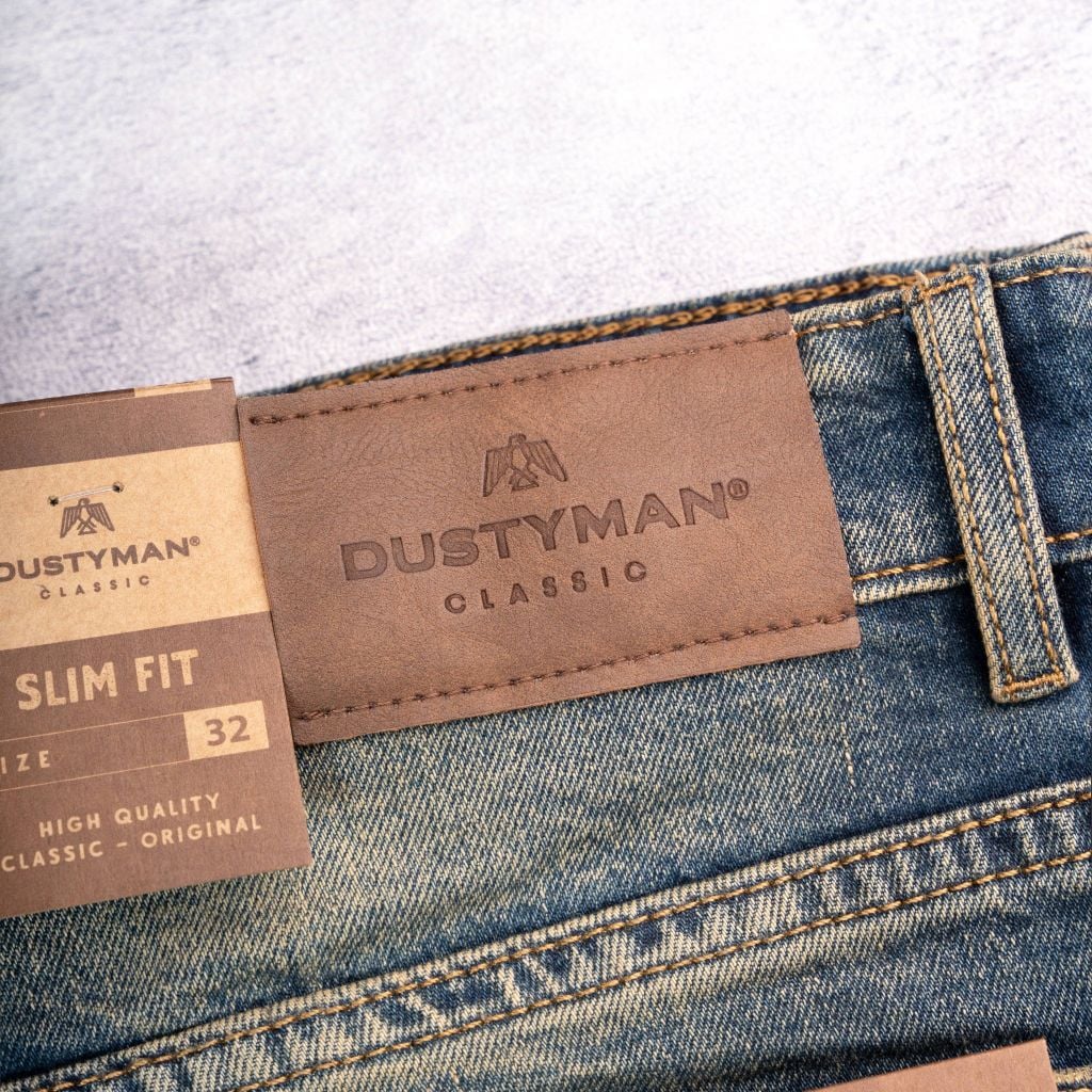 QUẦN JEAN RÁCH ÔM NHẸ JAVEN | 611 SLIM FIT | BLUE