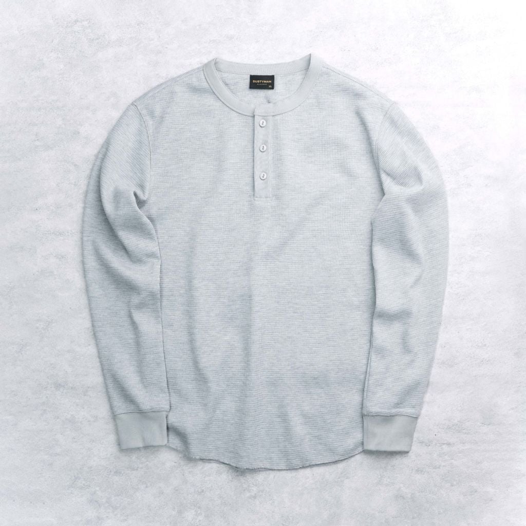 Áo Thun Dài Tay Henley Dustyman Regular Fit DT92
