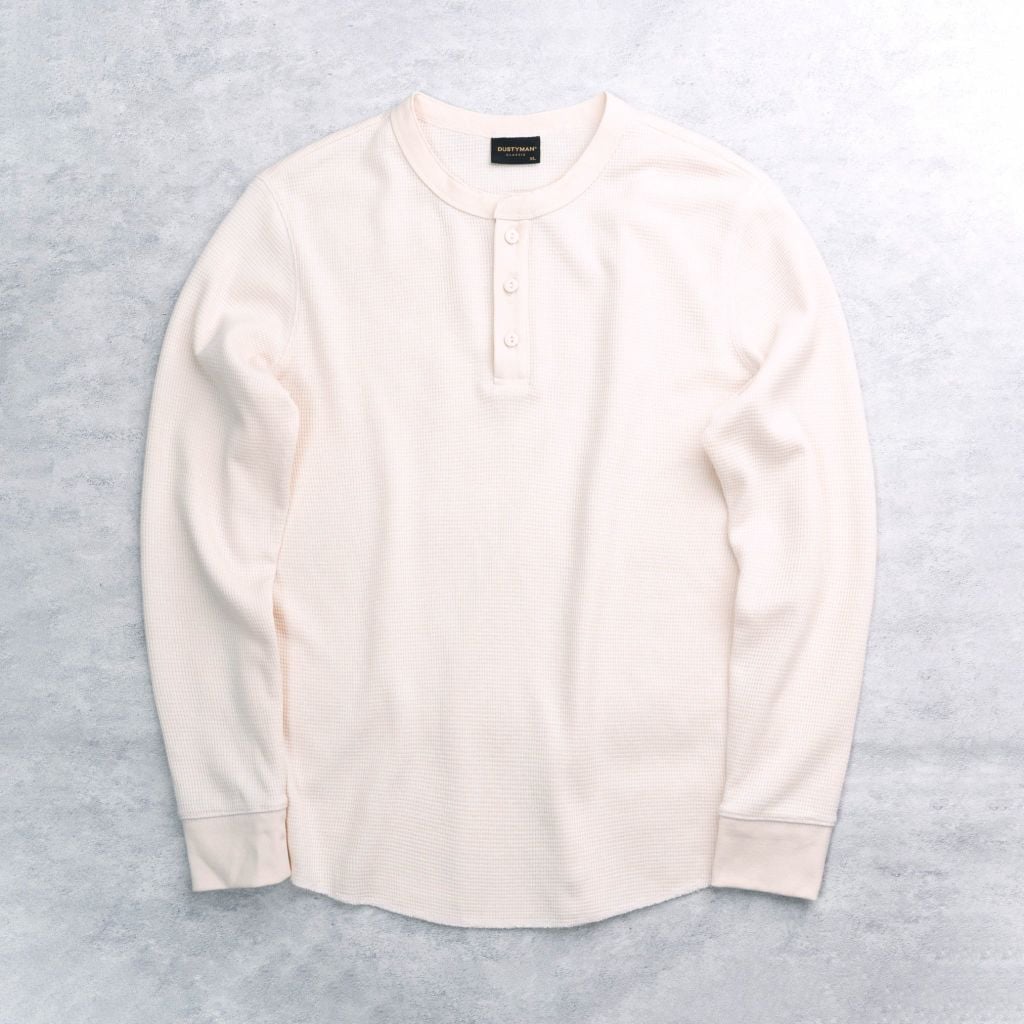 Áo Thun Dài Tay Henley Dustyman Regular Fit DT92