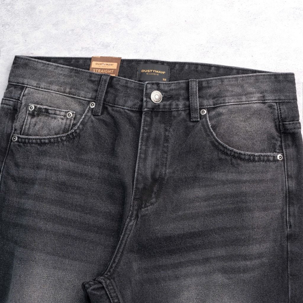 QUẦN JEAN ỐNG ĐỨNG ORIN | 602-03 STRAIGHT | ĐEN WASH