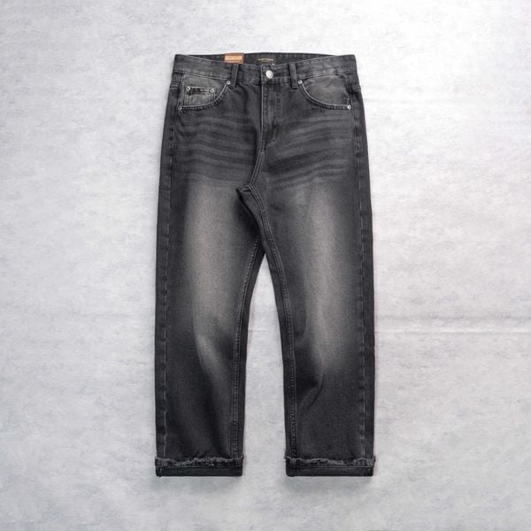  QUẦN JEAN ỐNG ĐỨNG ORIN | 602-03 STRAIGHT | ĐEN WASH 