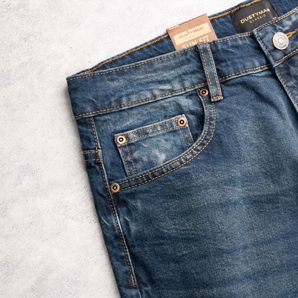 Quần Jean Ôm Nhẹ Nam Dustyman Drift Slim Fit J611-01