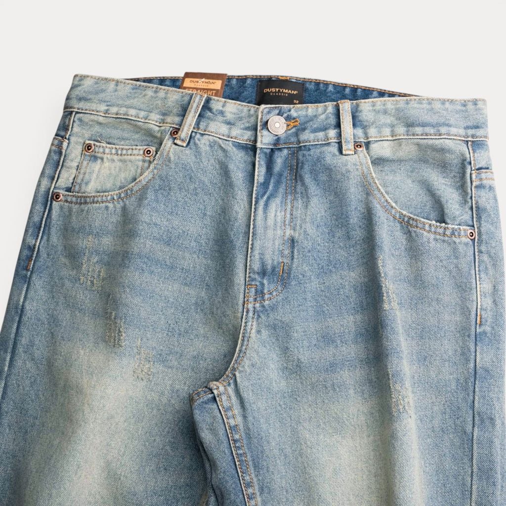 Quần Jean Ống Đứng Outland Dustyman Straight J602-FW25