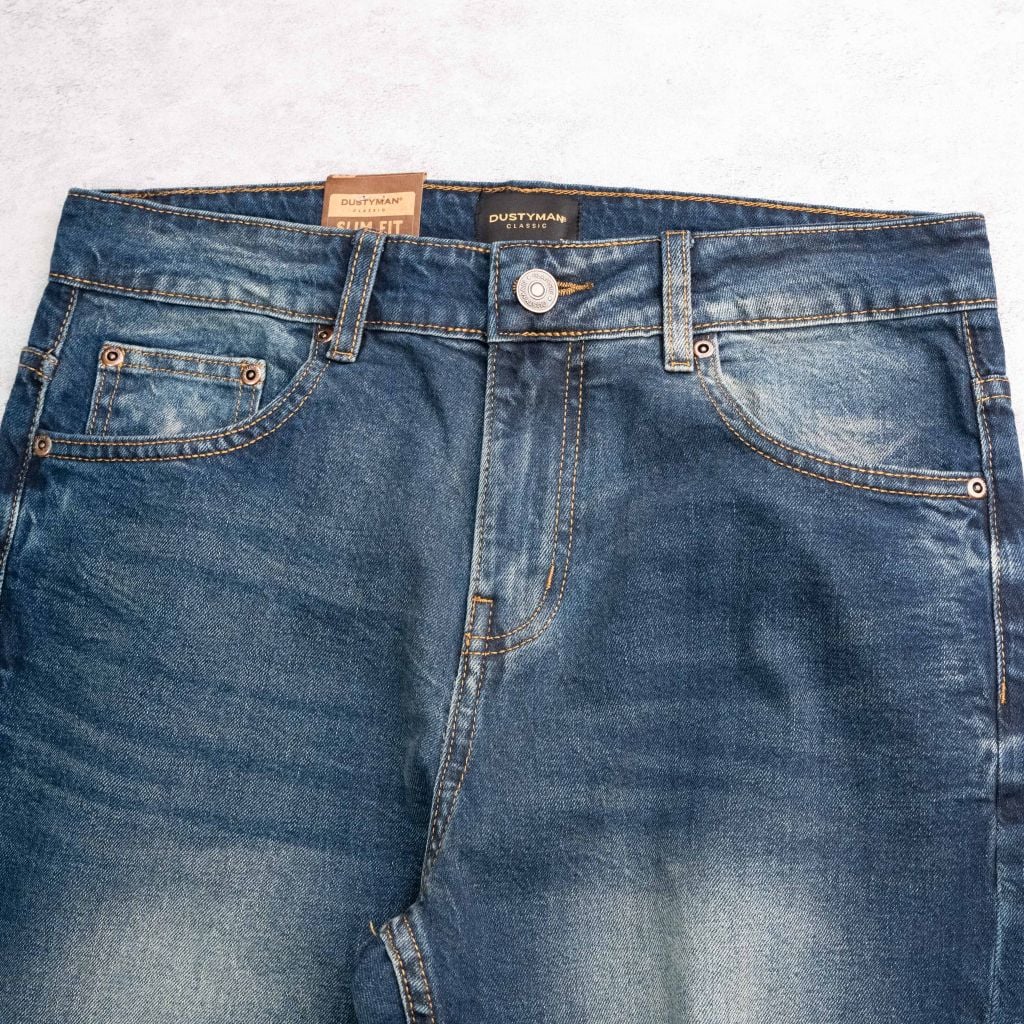 Quần Jean Ôm Nhẹ Nam Dustyman Drift Slim Fit J611-01