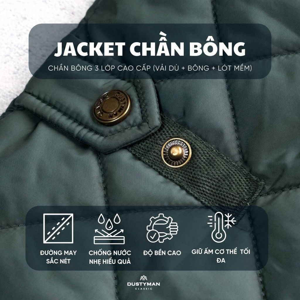 Áo Gile Nam Dustyman Beaton Regular Fit GL621