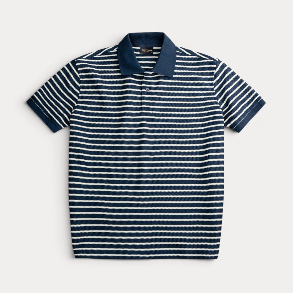 Áo Polo Sọc Nam Roma Dustyman Regular Fit PL102