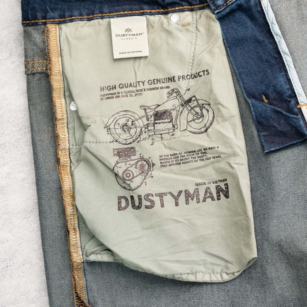 Quần Jean Ôm Nhẹ Nam Dustyman Dash Slim Fit J611-01