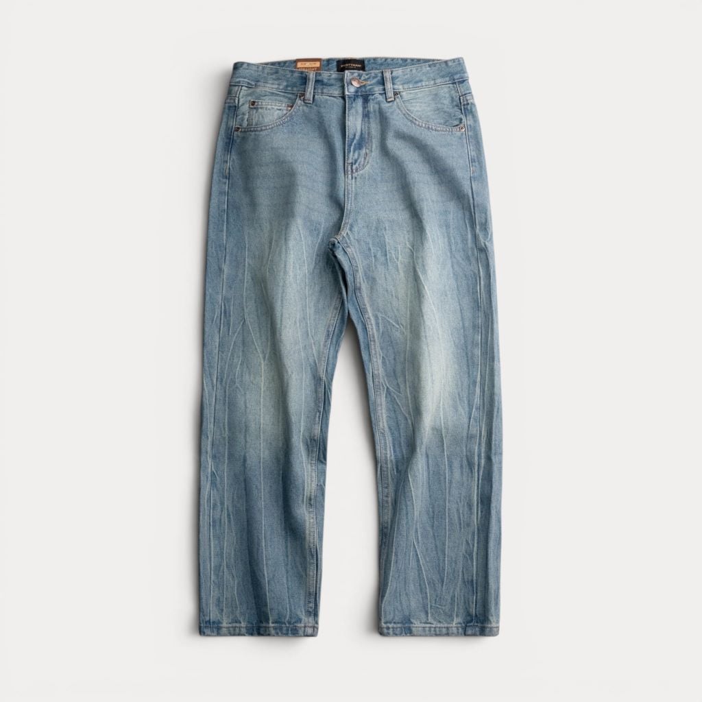 Quần Jean Ống Đứng Nam Dustyman Axel Straight J602-01