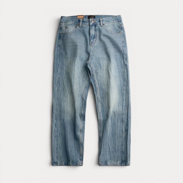 Quần Jean Ống Đứng Nam Dustyman Axel Straight J602-01 