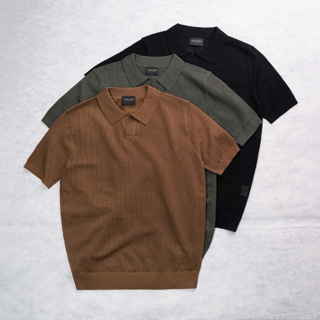 ÁO POLO DỆT KIM HERITAGE | REGULAR FIT | DK820