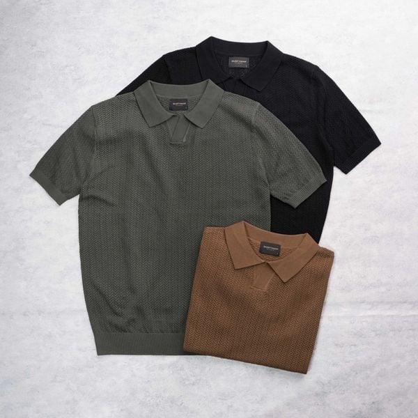  ÁO POLO DỆT KIM HERITAGE | REGULAR FIT | DK820 