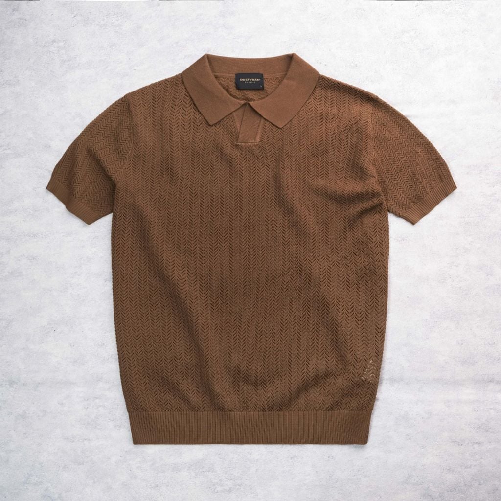ÁO POLO DỆT KIM HERITAGE | REGULAR FIT | DK820