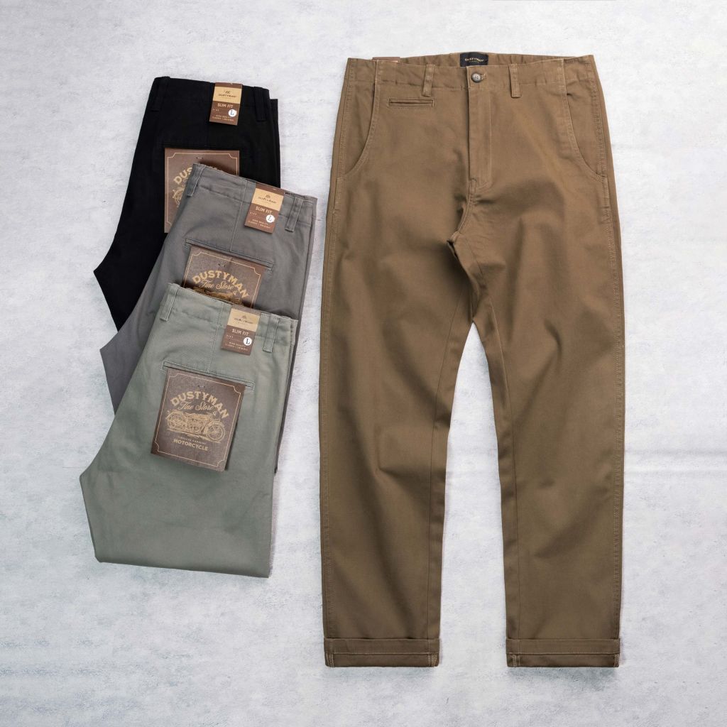 Quần Kaki Ôm Nhẹ Nam Dustyman Nova Slim Fit K685