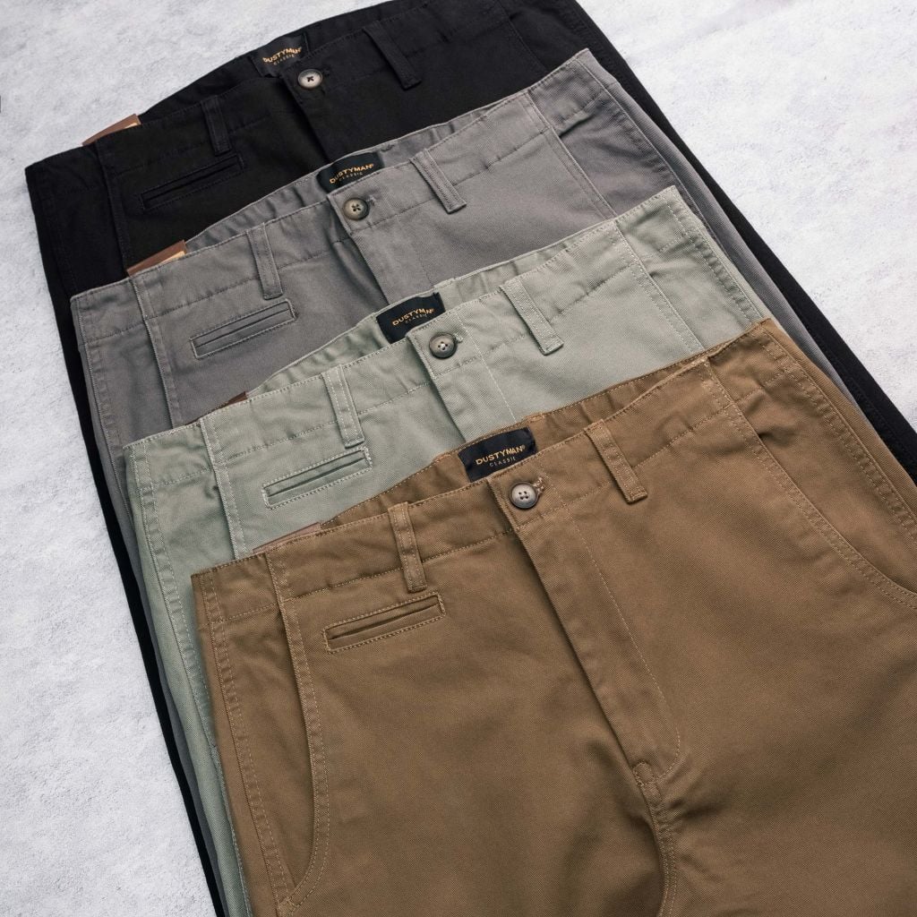 Quần Kaki Ôm Nhẹ Nam Dustyman Nova Slim Fit K685