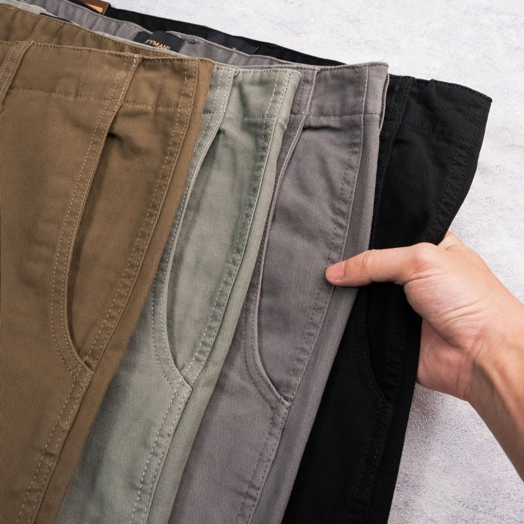 Quần Kaki Ôm Nhẹ Nam Dustyman Nova Slim Fit K685