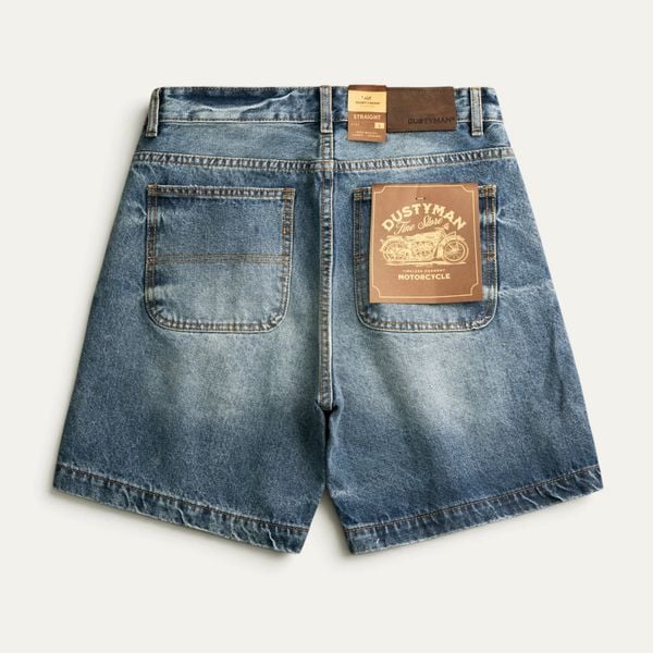  Quần Short Jean Nam Rivet Dustyman SH112 