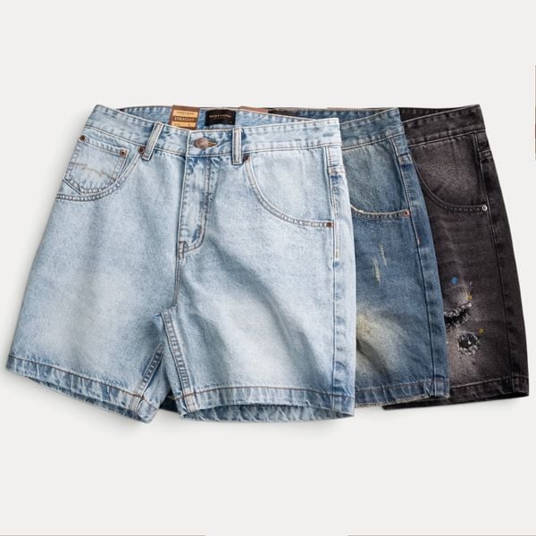  Quần Short Jean Nam Oldschool Dustyman SH111 