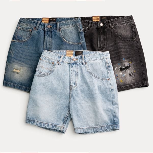  Quần Short Jean Nam Oldschool Dustyman SH111 