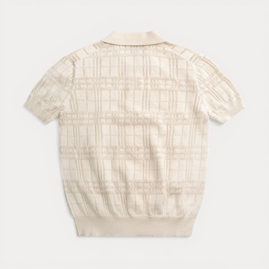 Áo Polo Sợi Dệt Kim Nhãn Dustyman Evan Regular Fit DK822