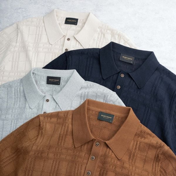  ÁO POLO DỆT KIM EVAN | REGULAR FIT | DK822 