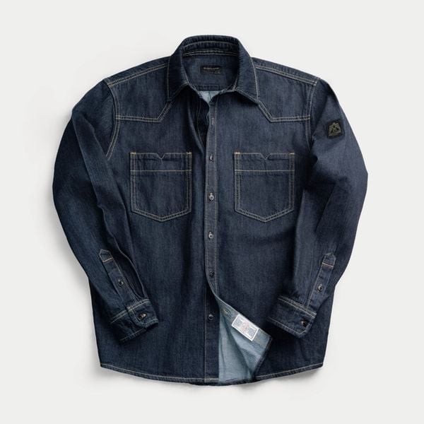  Sơ Mi Denim Foundry Dustyman Regular Fit S372 
