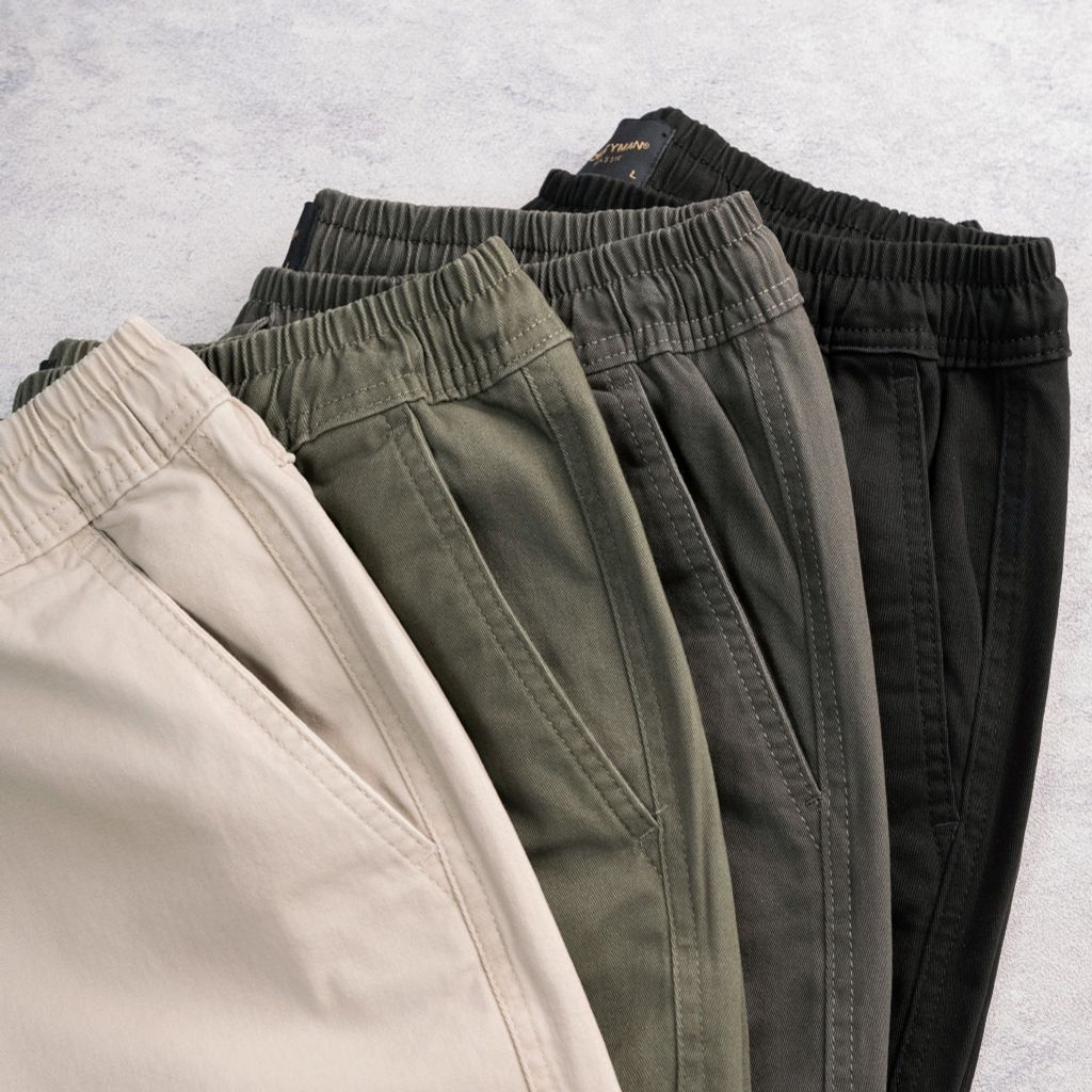 RUNE SHORT | KAKI COTTON | RELAXED FIT | SH386