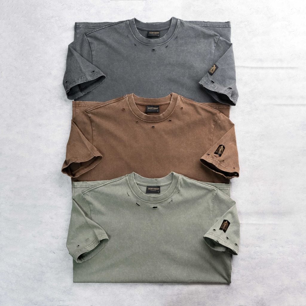 ÁO PHÔNG WASHED RAVEL | REGULAR FIT | T861