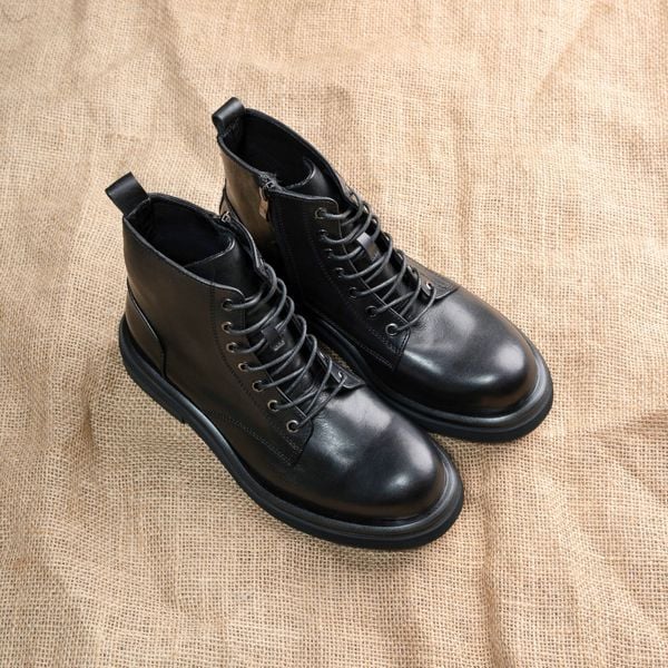  GIÀY CAO CỔ VORO | DA BÒ CAO CẤP 