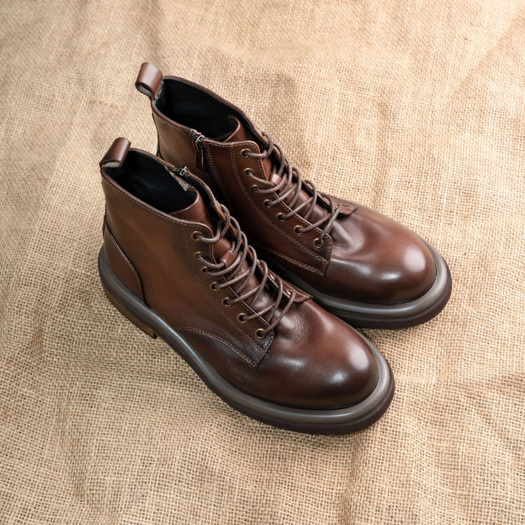 GIÀY CAO CỔ VORO | DA BÒ CAO CẤP