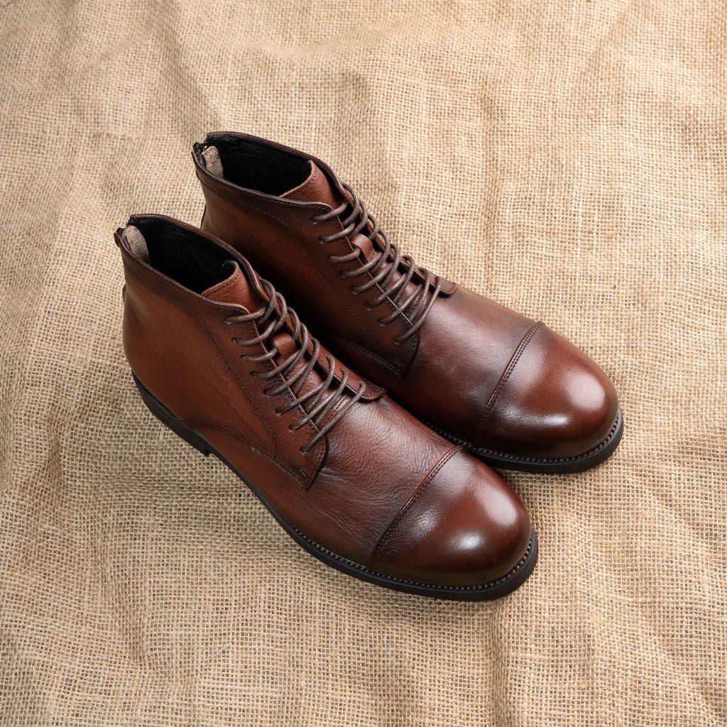 GIÀY CAO CỔ AXEN | DA BÒ CAO CẤP