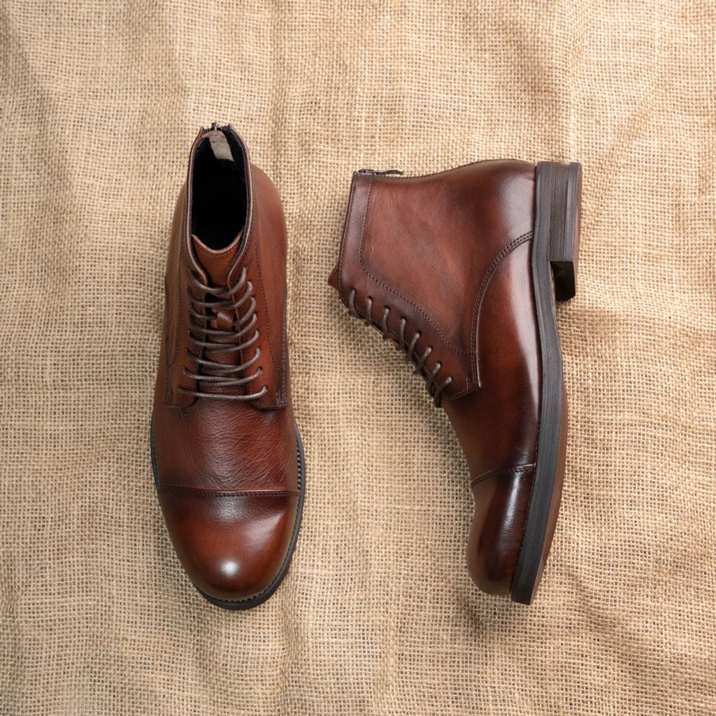 GIÀY CAO CỔ AXEN | DA BÒ CAO CẤP