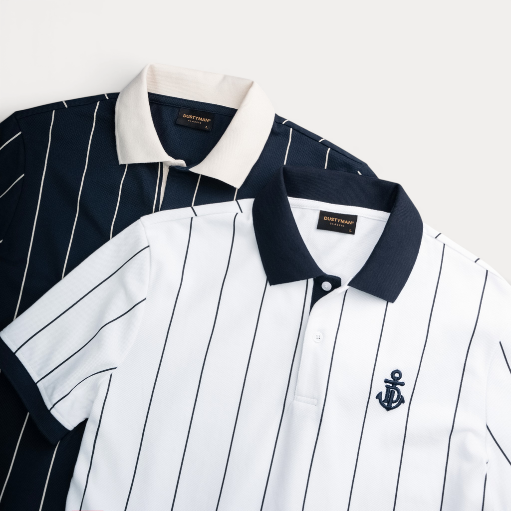 Áo Polo Sọc Nam Sail Dustyman Regular Fit PL101