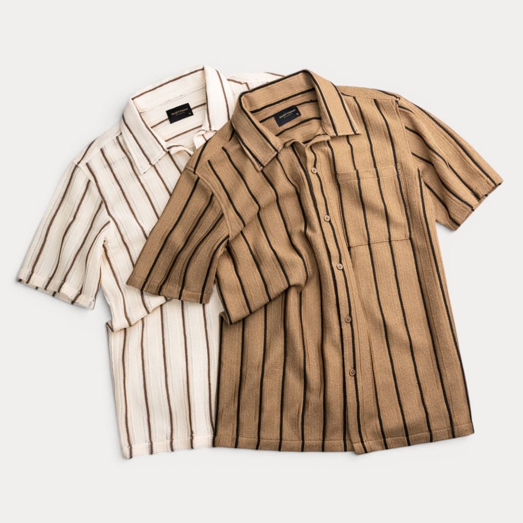 Sơ Mi Cuban Tay Ngắn Coast Relaxed Fit S100