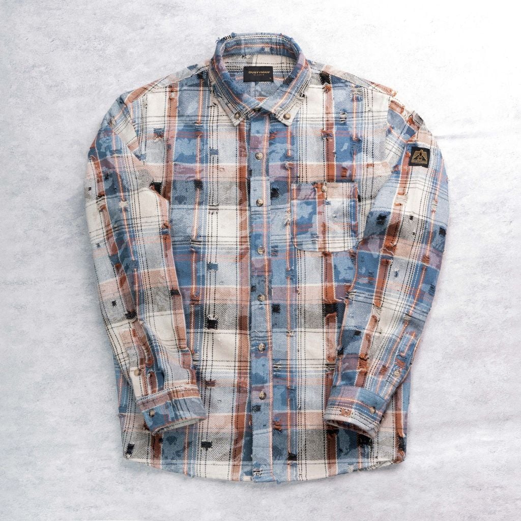 ÁO SƠ MI FLANNEL WASH DÀI TAY TORN | REGULAR FIT | S702