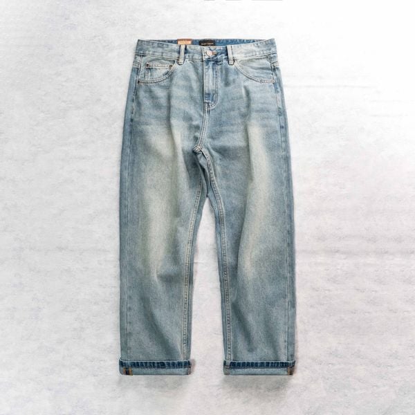  QUẦN JEAN ỐNG ĐỨNG TALON | 602-07 STRAIGHT | XANH BỤI 