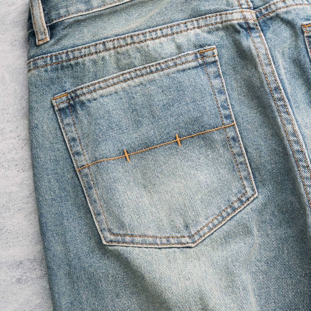 QUẦN JEAN ỐNG ĐỨNG TALON | 602-07 STRAIGHT | XANH BỤI